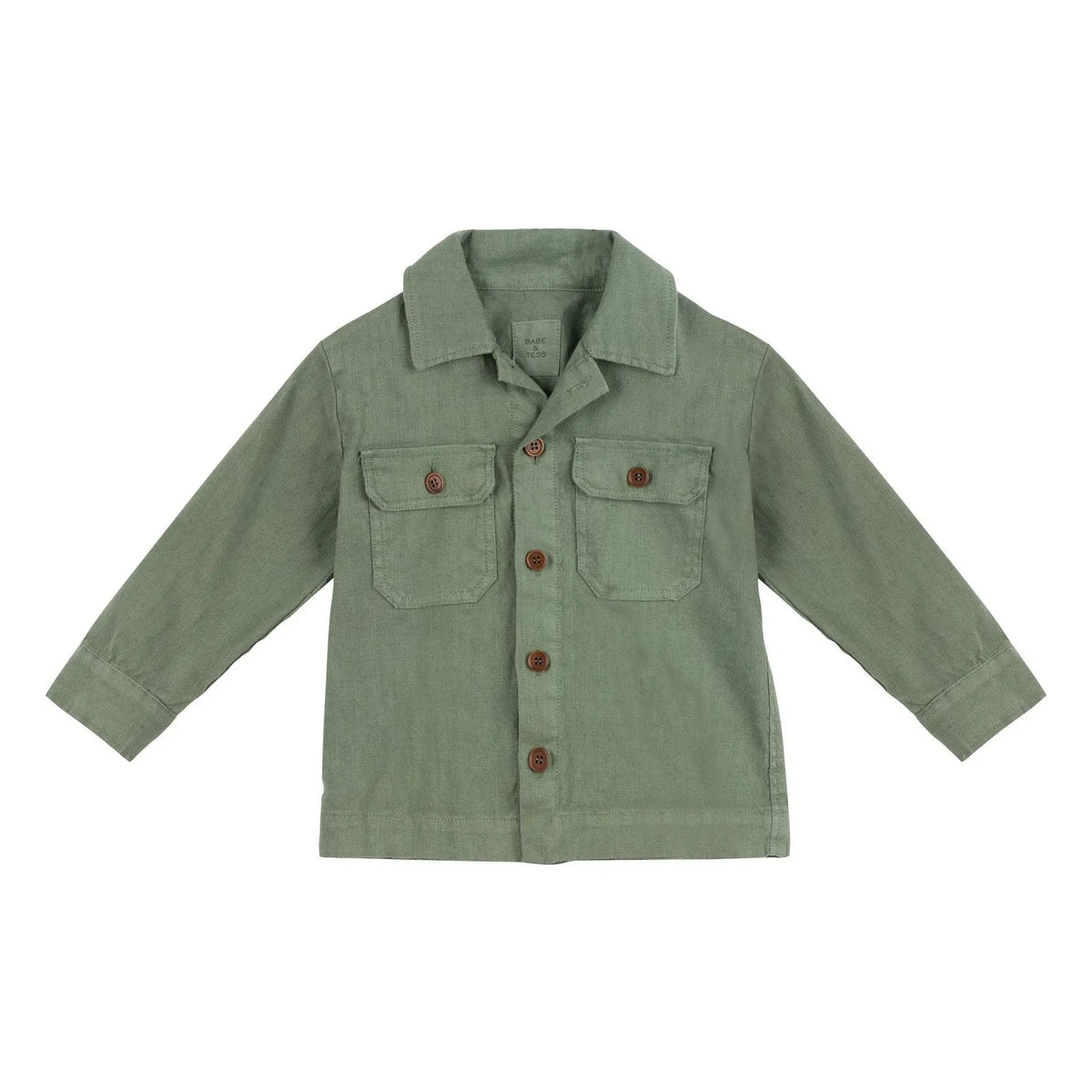 Babe & Tess - Léo Overshirt | Green