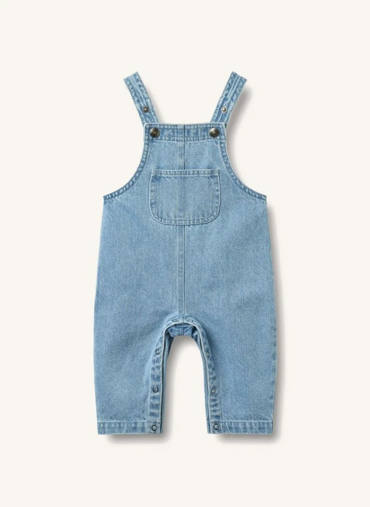 Wheat - Ivan Organic Cotton Overalls | Mavi