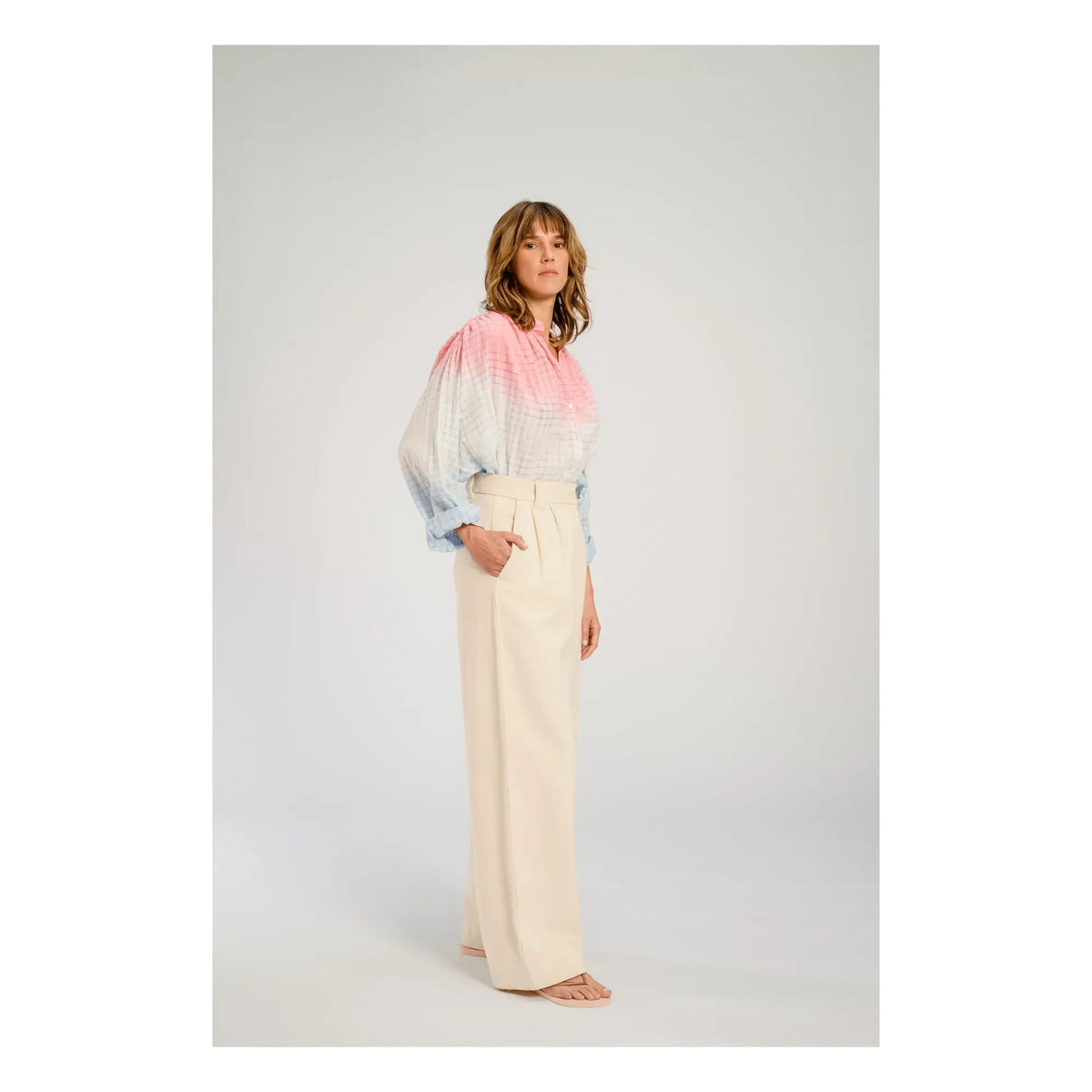 Virginie de Vinster - Himi blouse | Red
