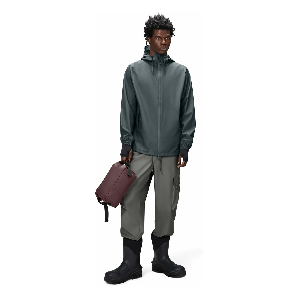 Rains - Storm Breaker W3 Waterproof Jacket | Lagoon Blue
