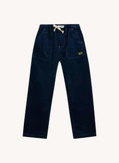 Bonton - Datcha Ribbed Corduroy Pants | Dark Blue