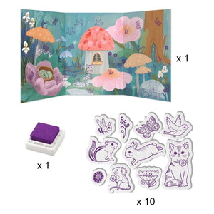 Djeco - Creative Activity Kit - Fluffy Box