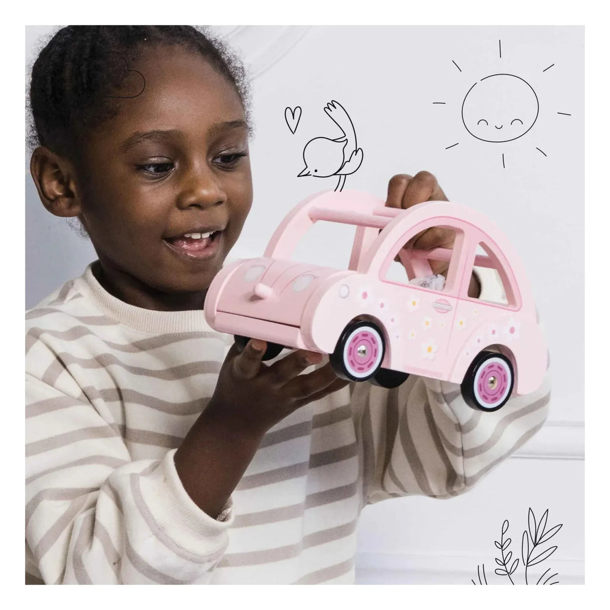 Le Toy Van - Sophie's Doll Araba | Pembe