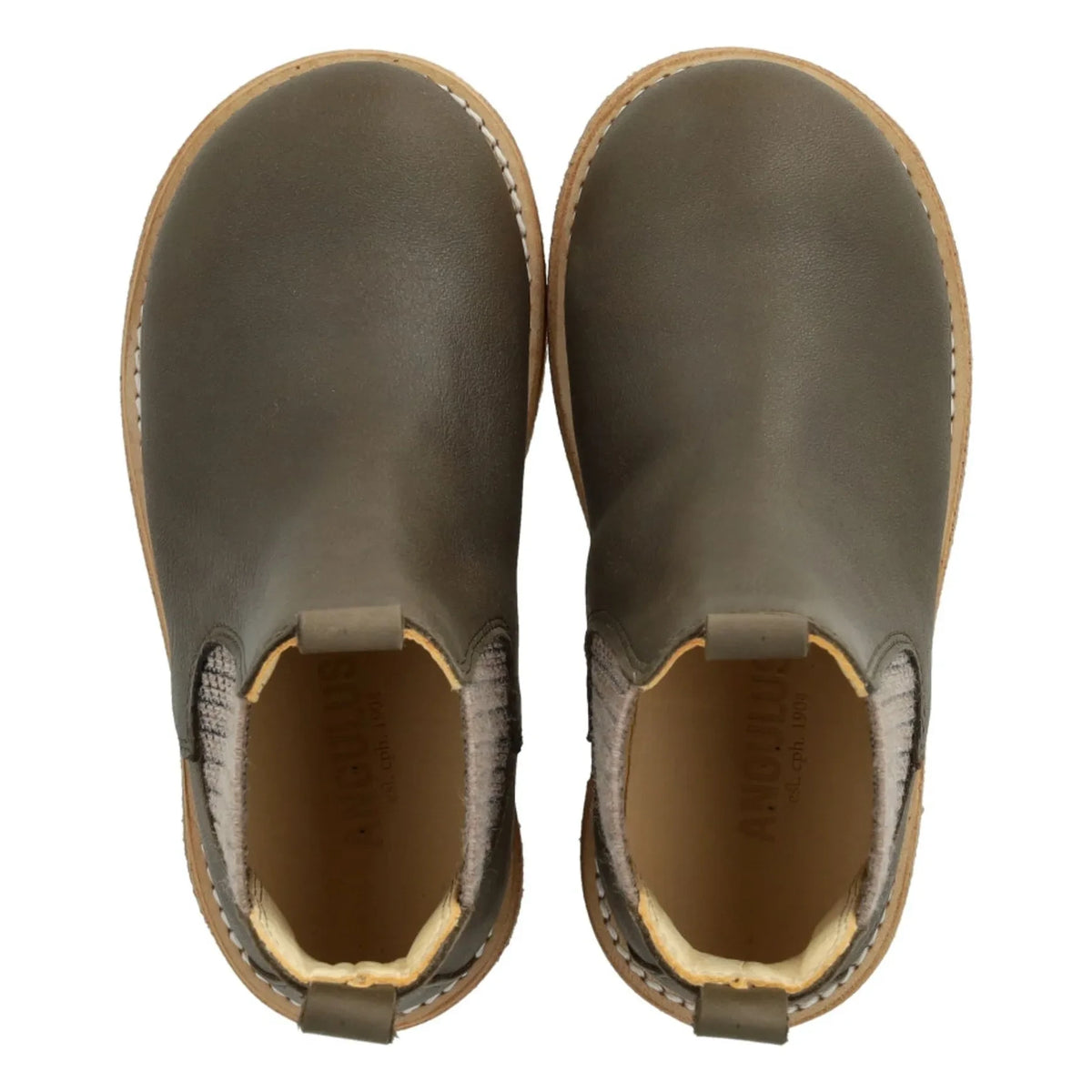 Angulus - Chelsea Boots | Olive Green