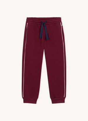 Petit Bateau - Organic Cotton Slim-Leg Jogger | Bordeaux