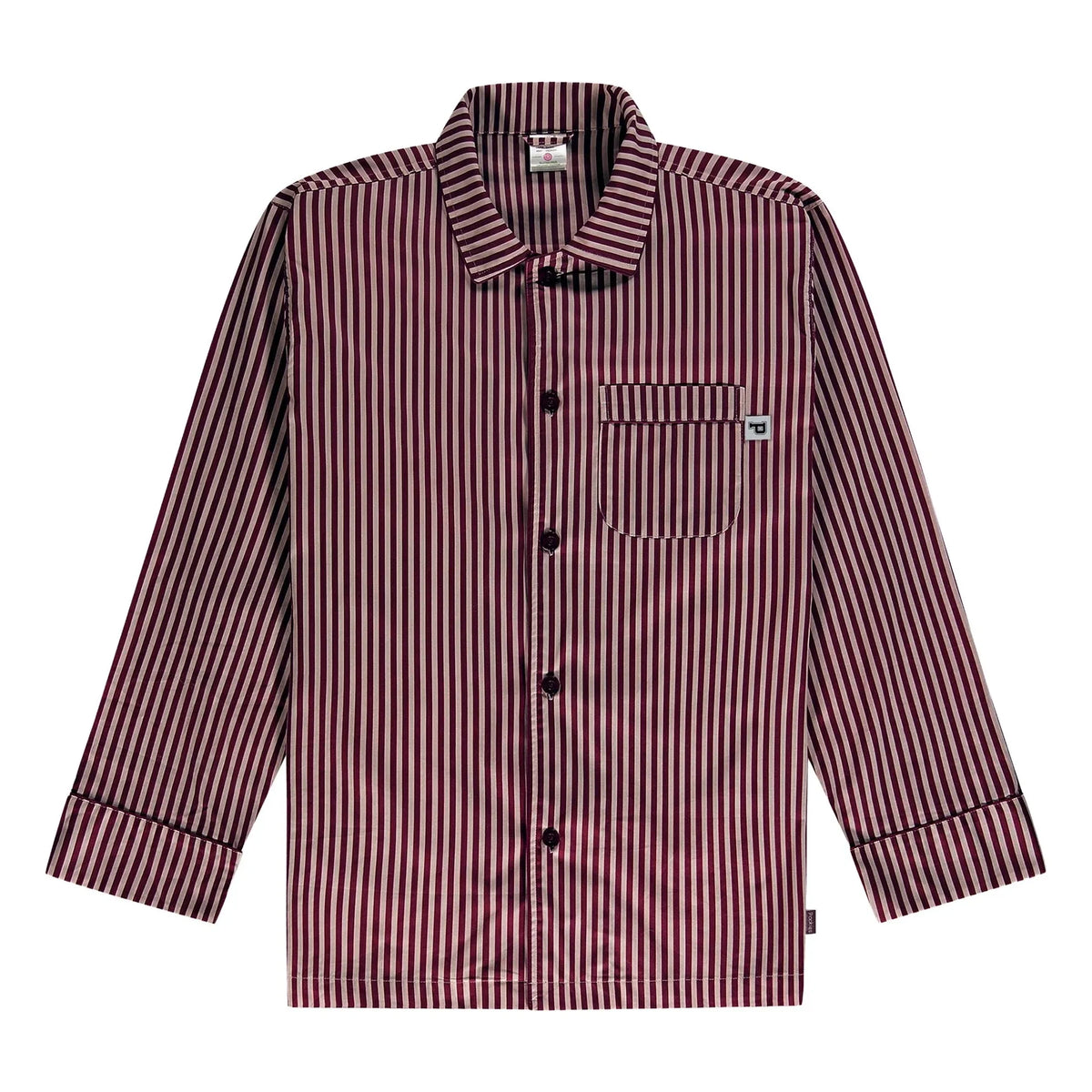 Pockies - Striped Pajama Shirt | Red