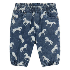 Stella McCartney Kids - Jean Chevaux | Blue