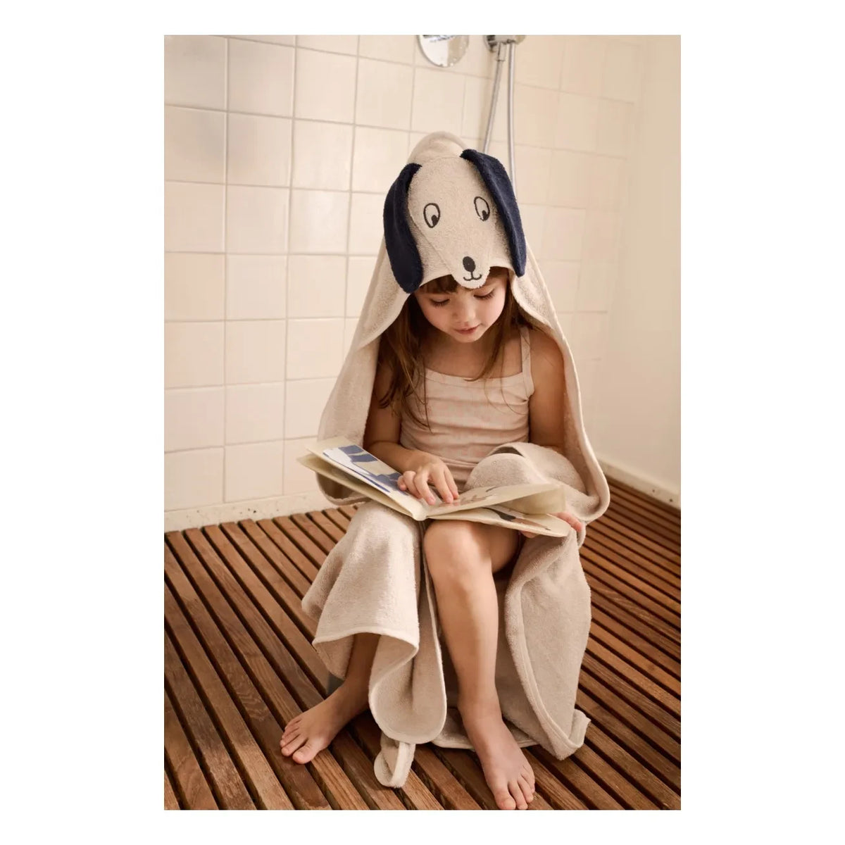 Liewood - Augusta Dog Hooded Towel | Sand