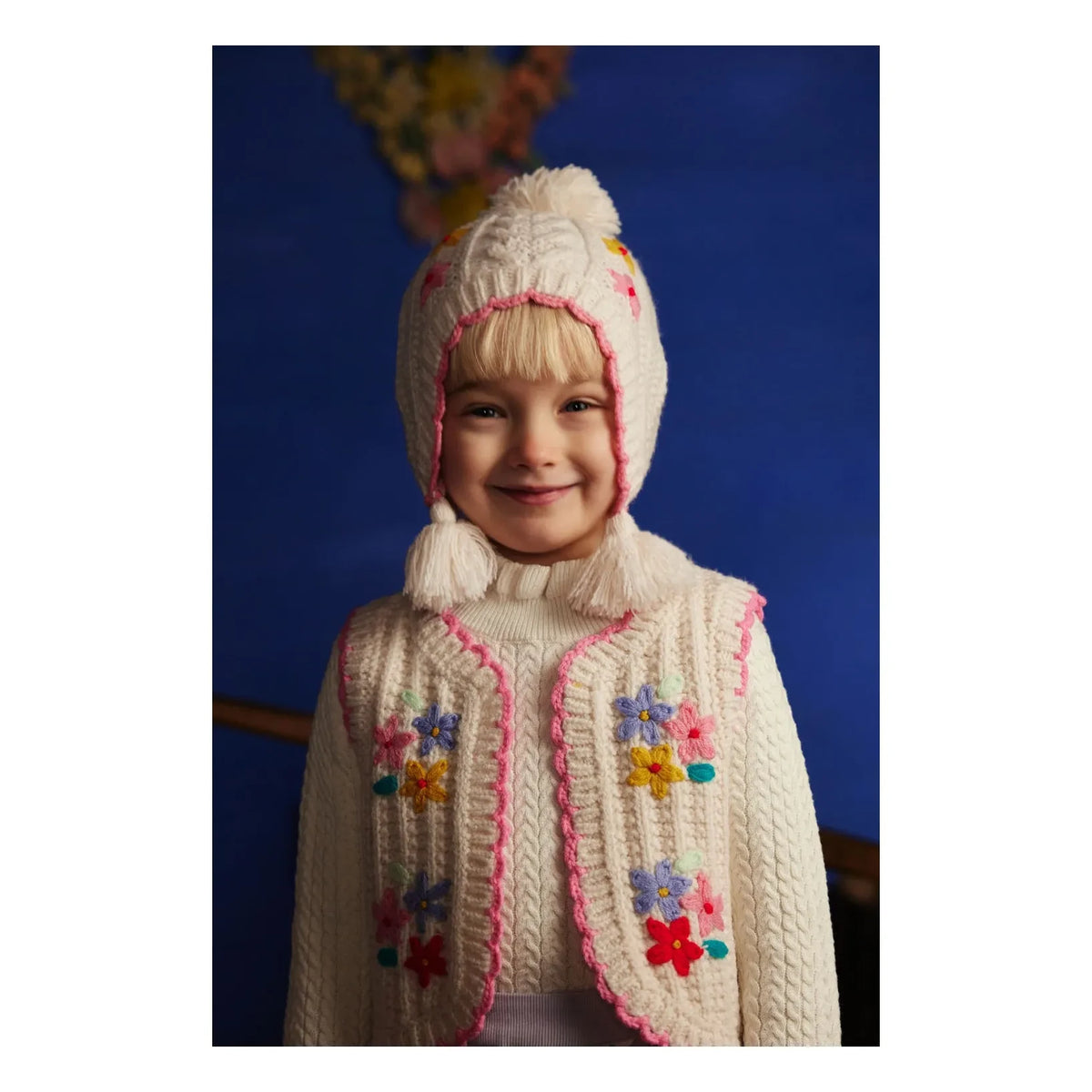 Louise Misha - Yuliyami Wool Sleeveless Vest | Cream
