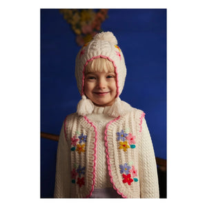 Louise Misha - Yuliyami Wool Sleeveless Vest | Cream
