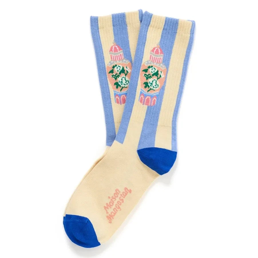 Maison Mangostan - Porcelain Socks | Beige