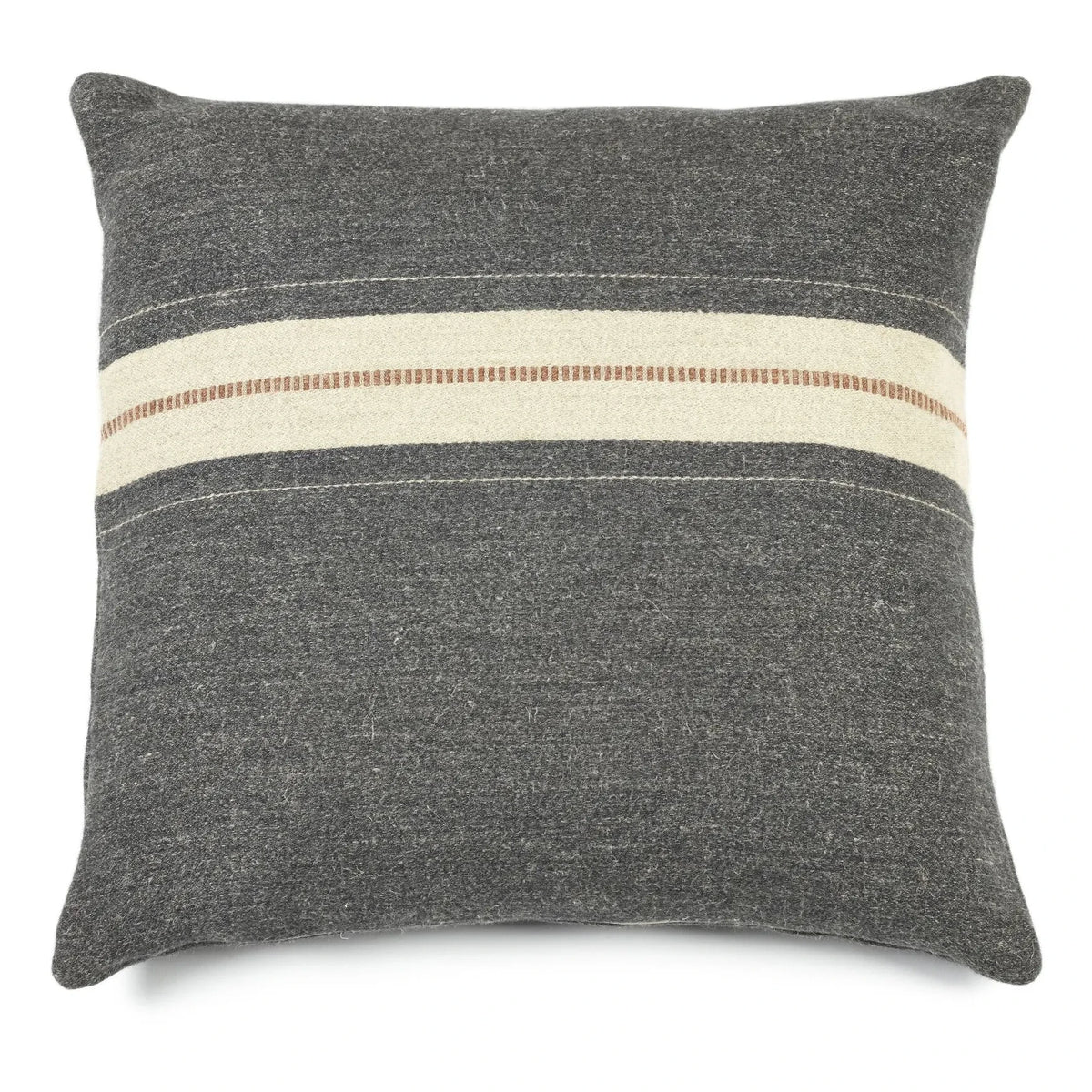 Libeco - Luc Pillow Cover - 63 x 63 cm | Gray