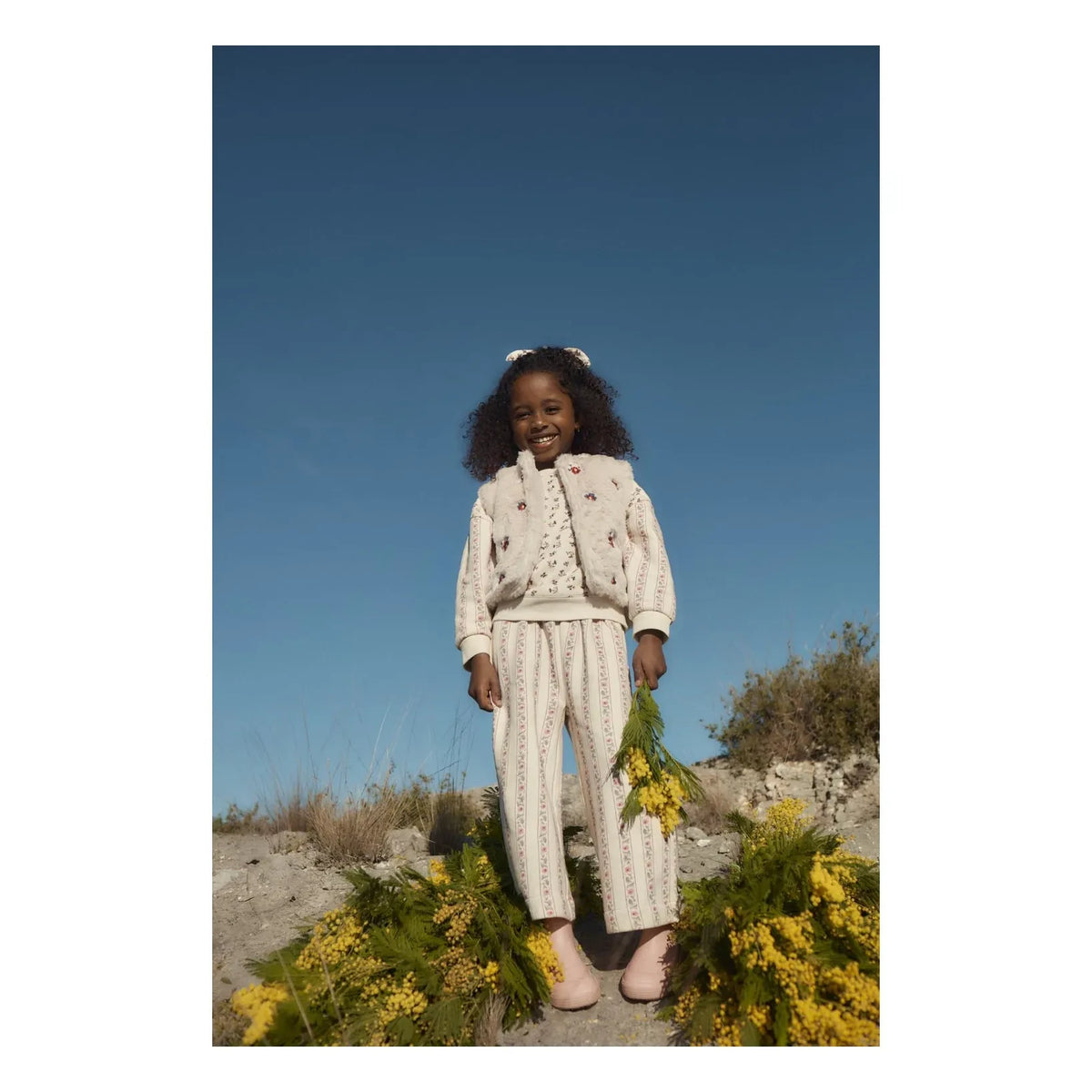 Louise Misha - Ysalia Organic Cotton Jogger | Cream
