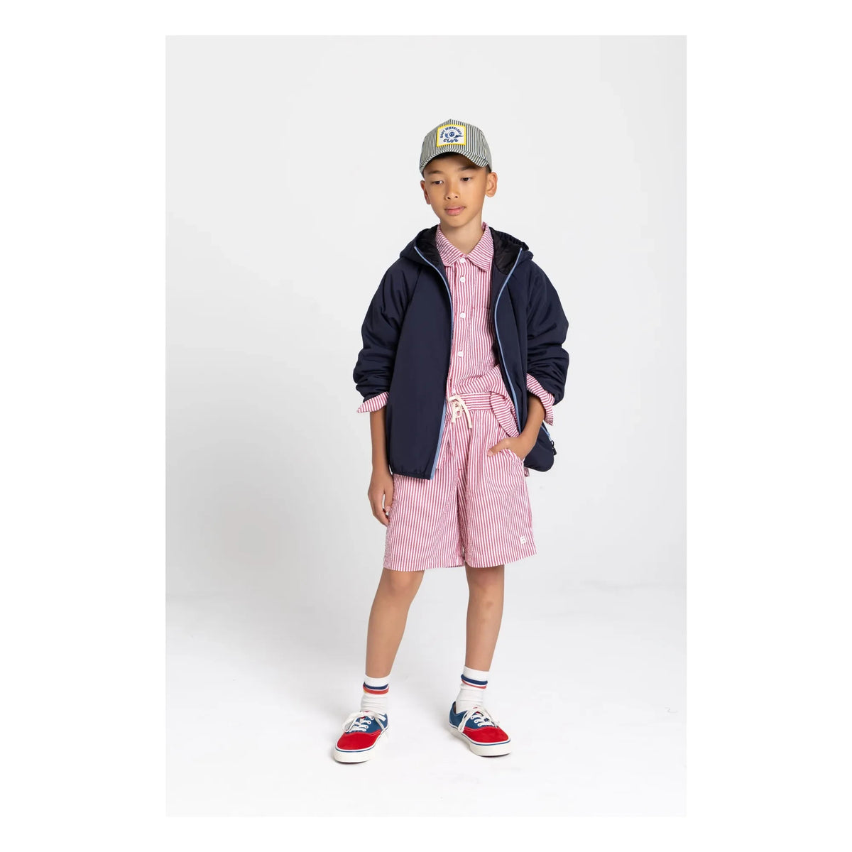 Smallable Kid - Hardy water-repellent jacket | Night blue
