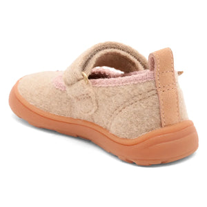 bisgaard - Barefoot Bambi Striped Slippers | Sand