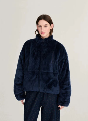 Bobo Choses - Comfortable Sherpa Jacket | Dark Brown
