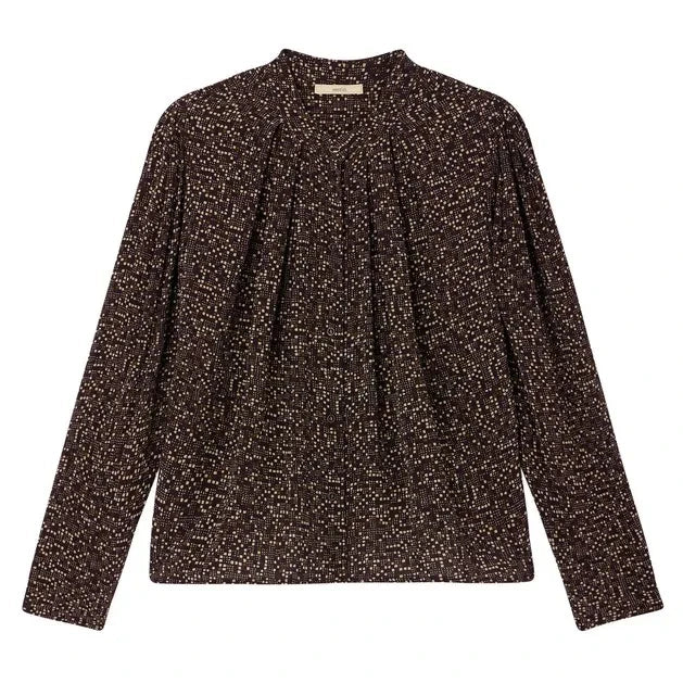 Sessùn - Esperanzo blouse | Coffee