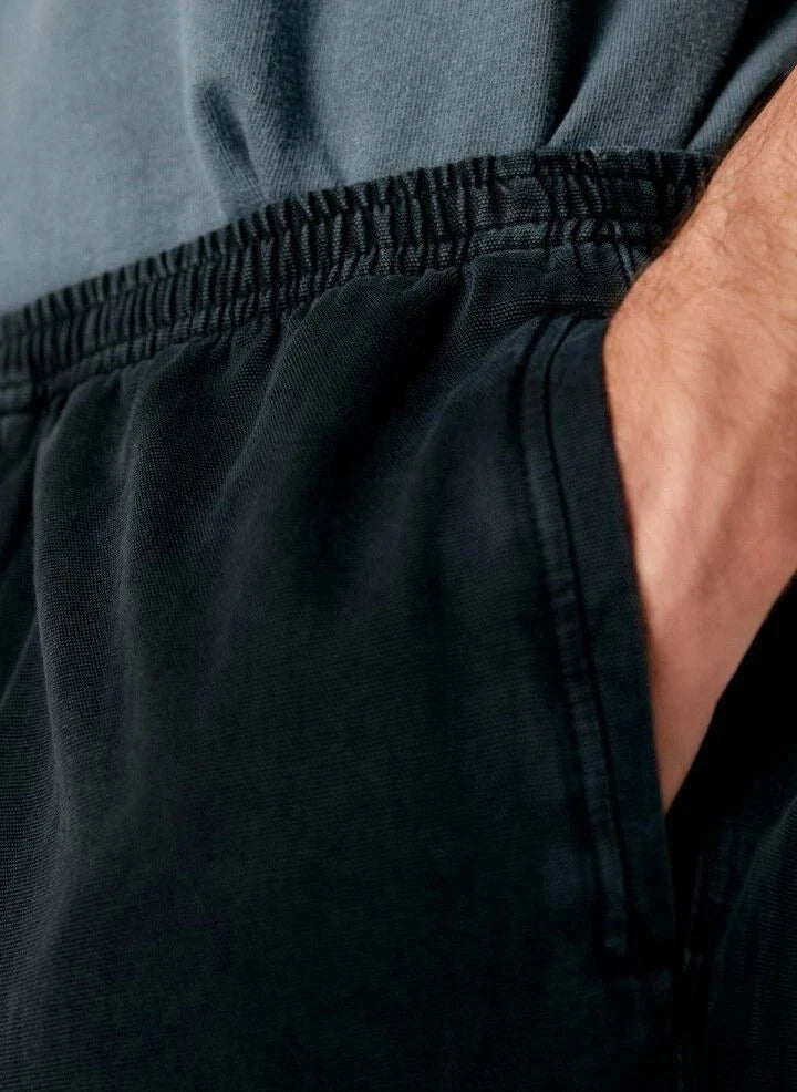 American Vintage - Oversized Jogger Pants | Black