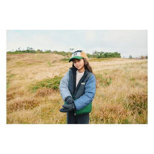 Liewood - Franka Reversible Sherpa Style Jacket Made from Recycled Fibers | Navy