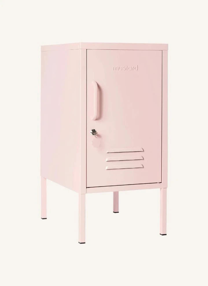 Mustard Made - Shorty Metal Nightstand | Blush