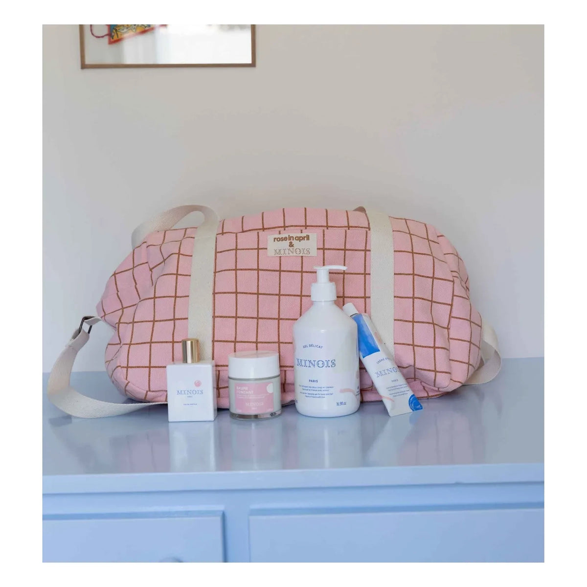 Minois - Mama Bag Set, Minois x Rose in April