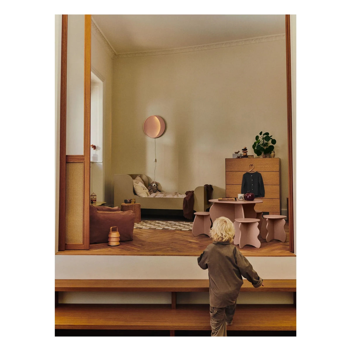 Ferm Living Kids - Neba Wall Light | Pink