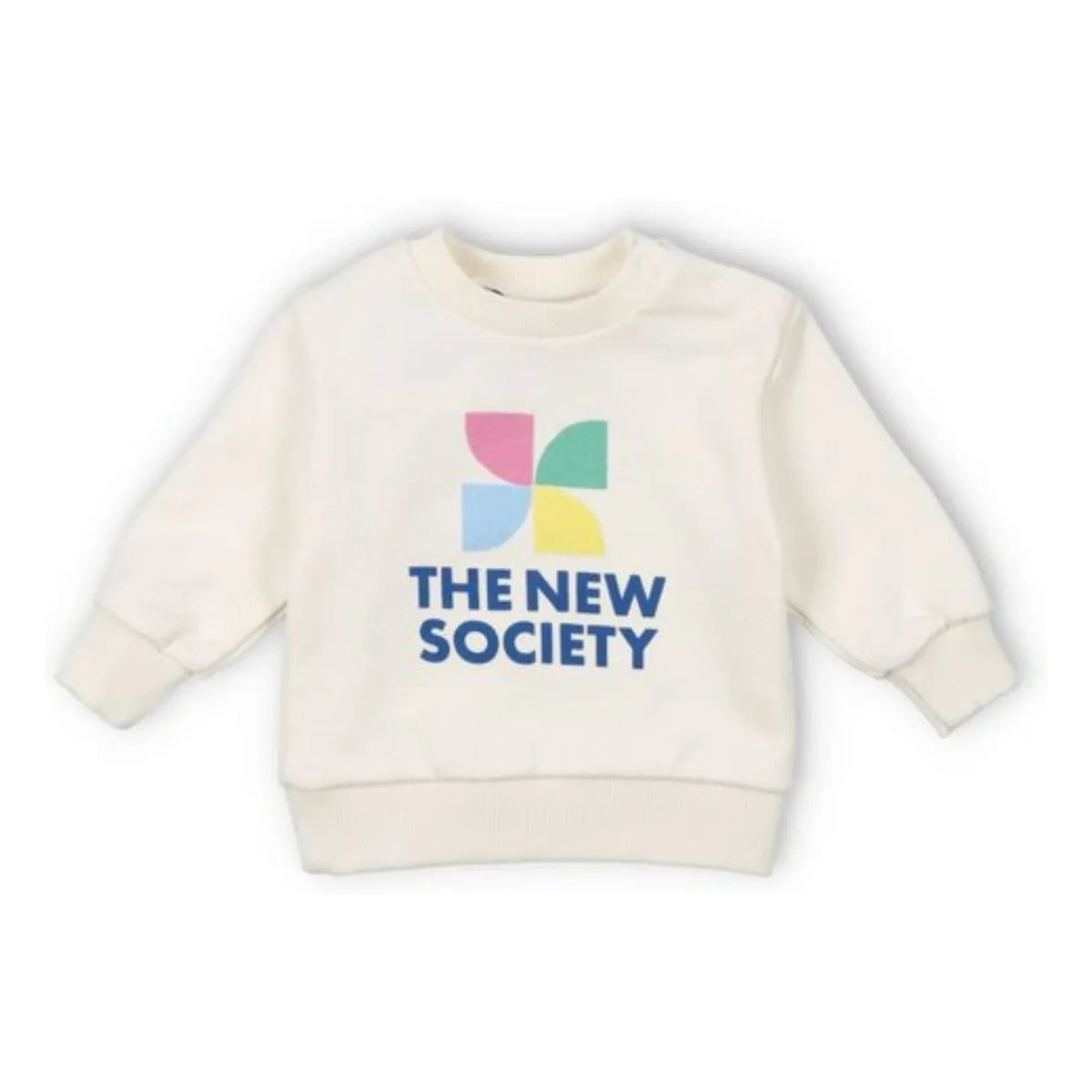 the new society - Sweat Logo Mykonos Baby | Ivory