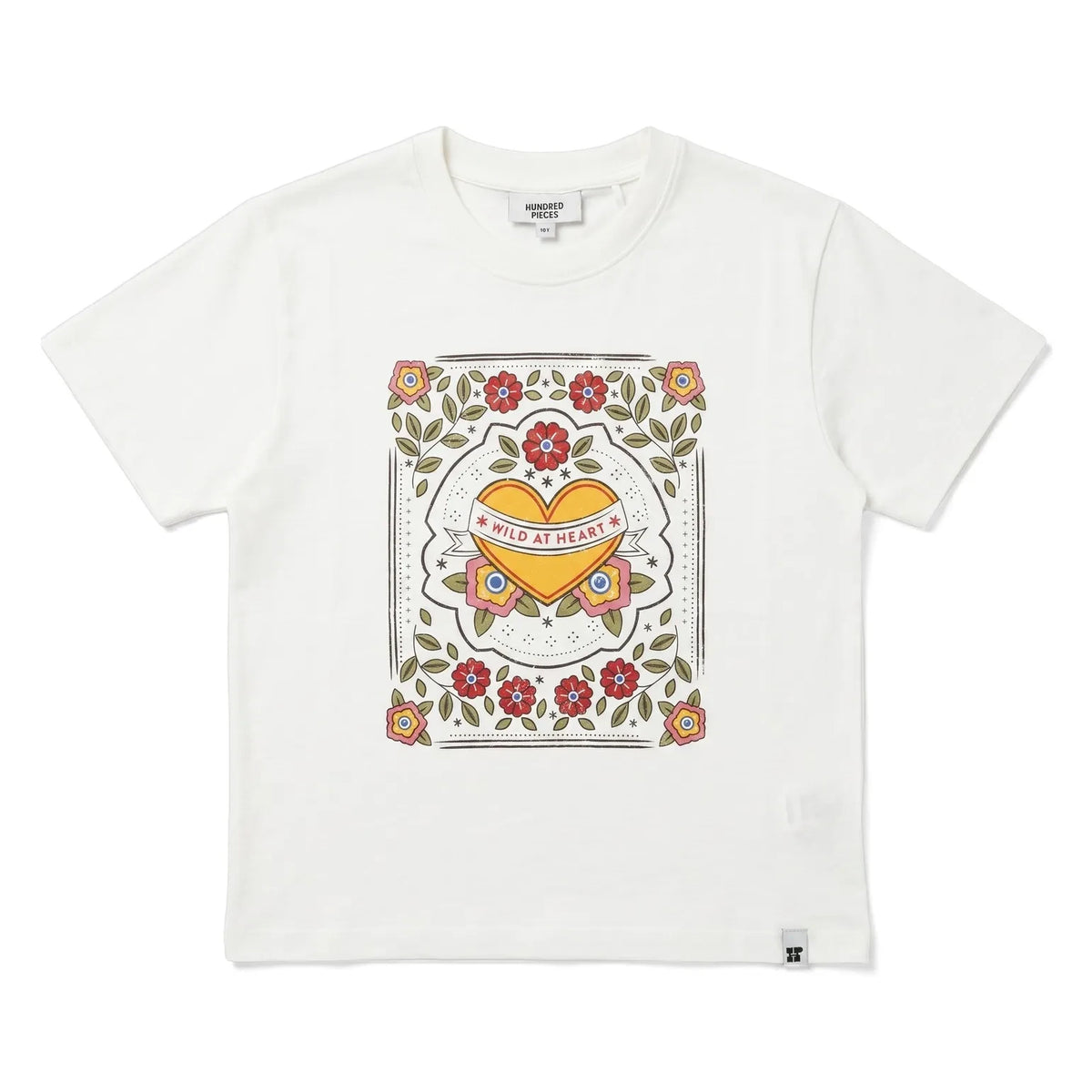 Hundred Pieces - Luna Wild at Heart T-shirt | Off-white