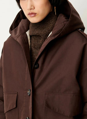 Sessùn - Andy Organic Cotton Parka | Brown