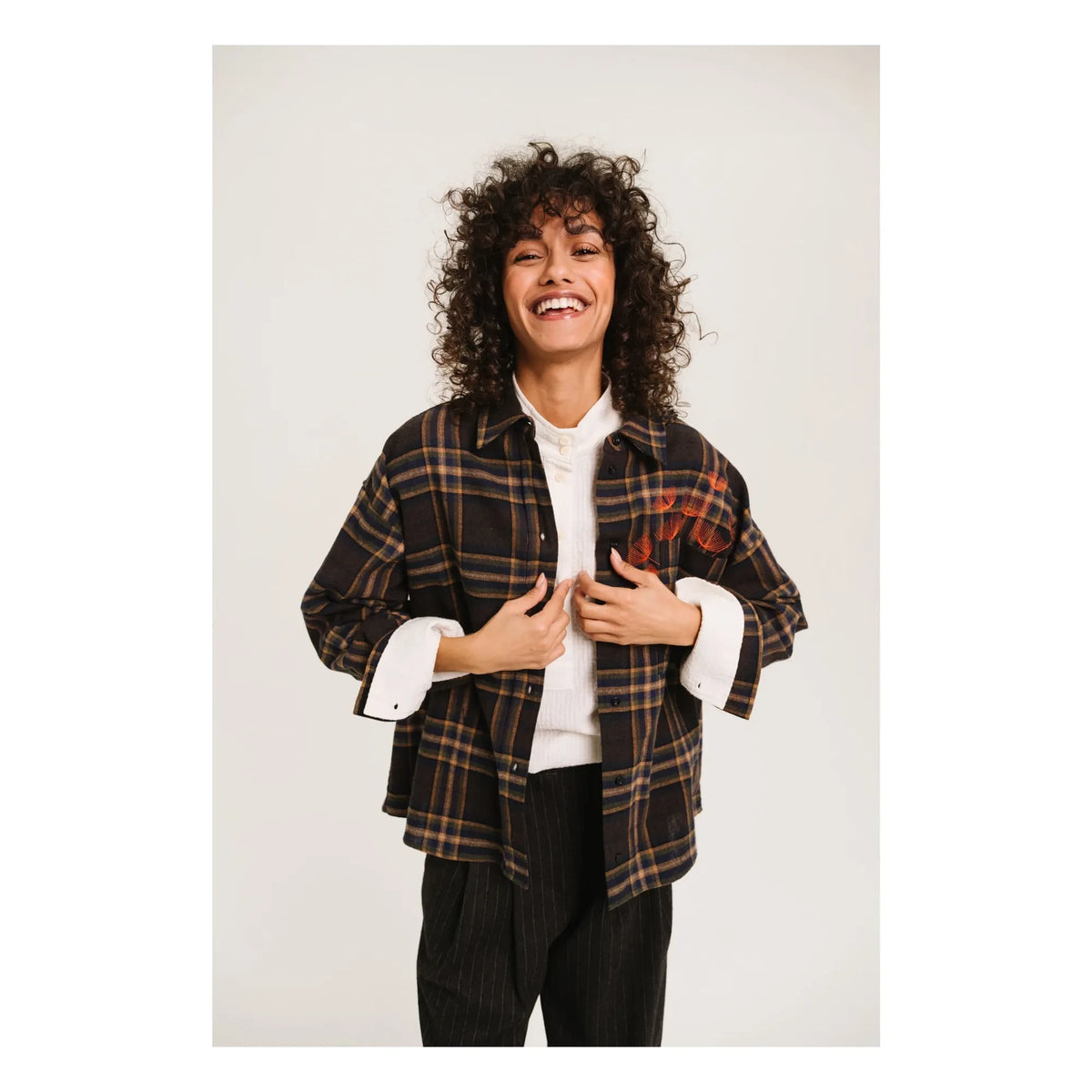 Sacrécoeur - Baylie Cotton Shirt | Gray