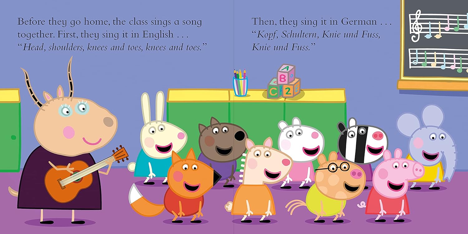 Dinossi - Peppa Pig Lotte Llama Joins the Playgroup English Storybook