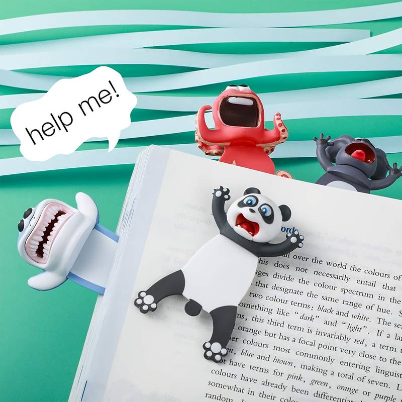 Dinossi - Cute Scary Bookmark Octopus