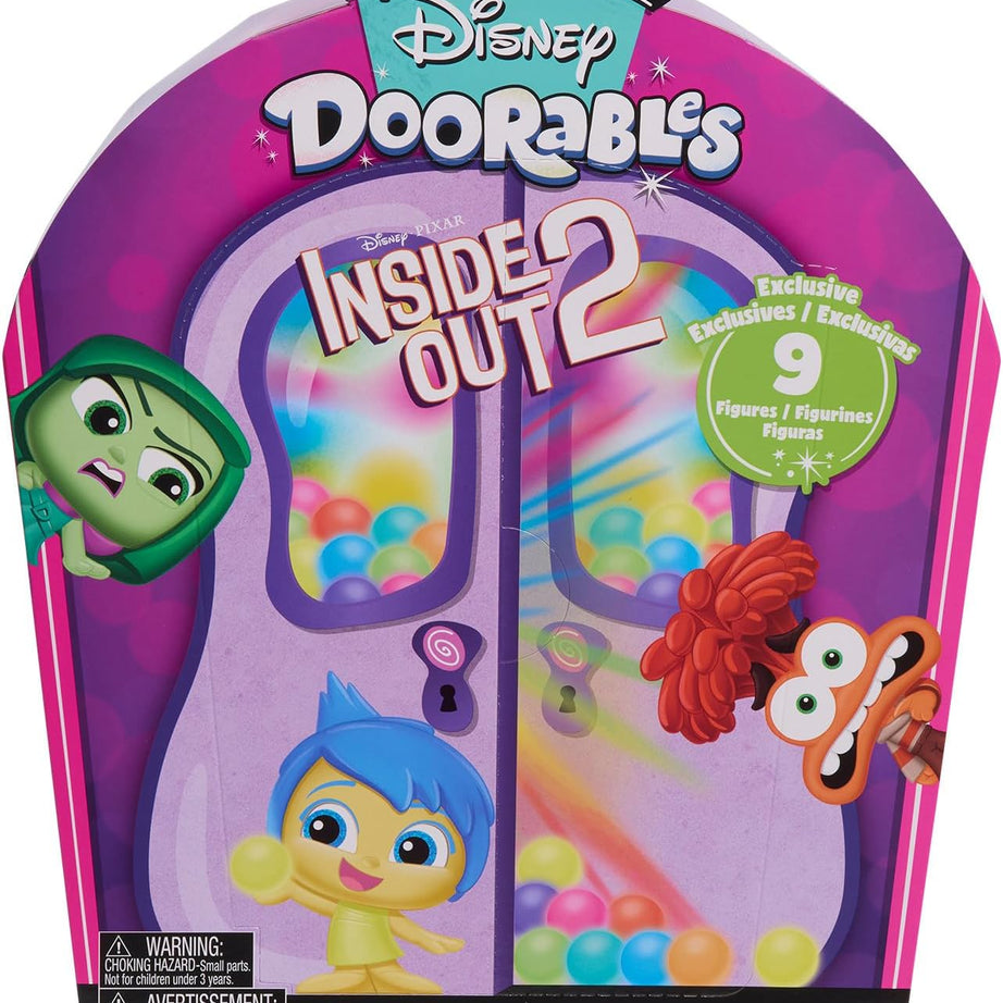 Disney - Disney Doorables Inside Out 2 Collection 9 Character Toy