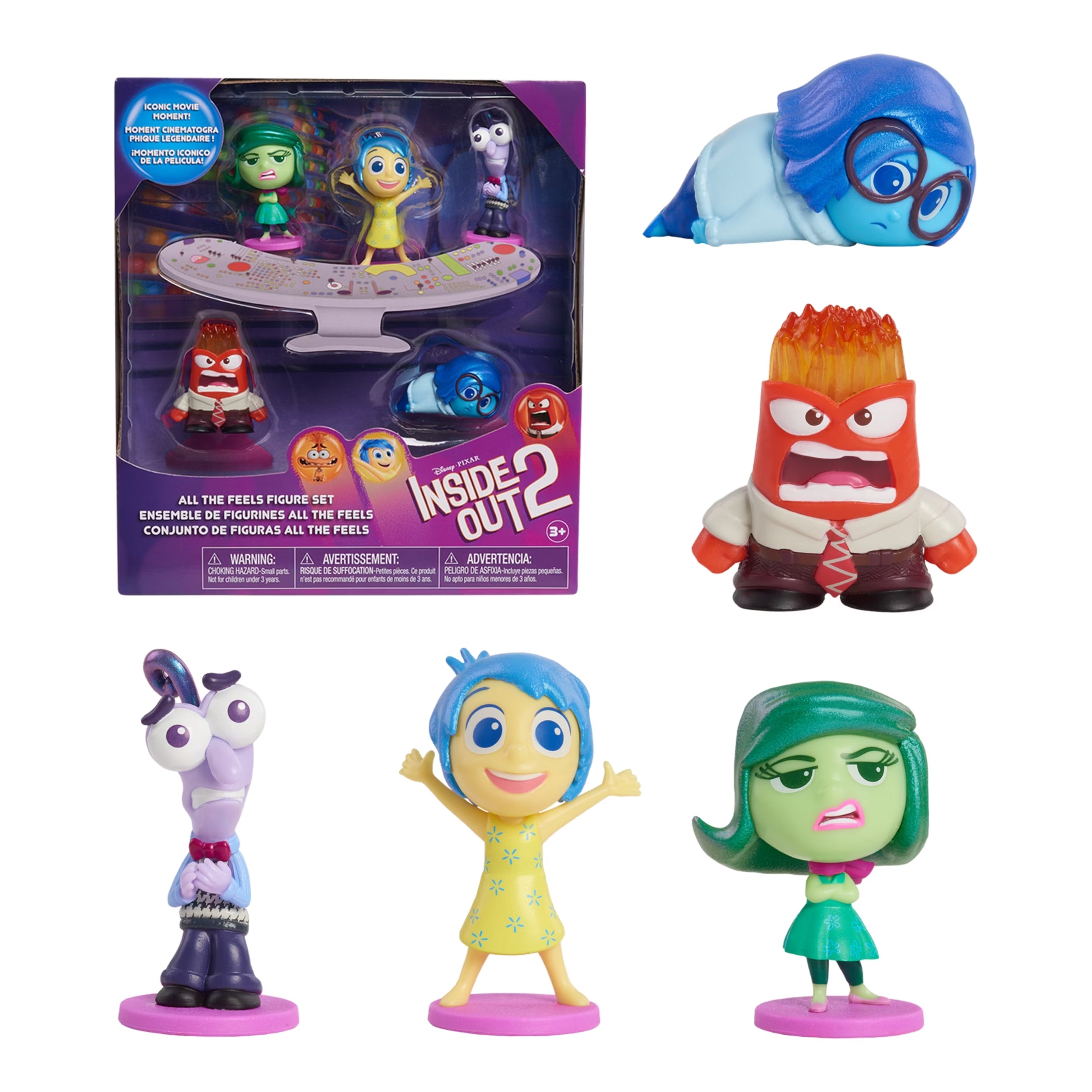 Disney - Just Play Inside Out 2 All the Feels Figure Set