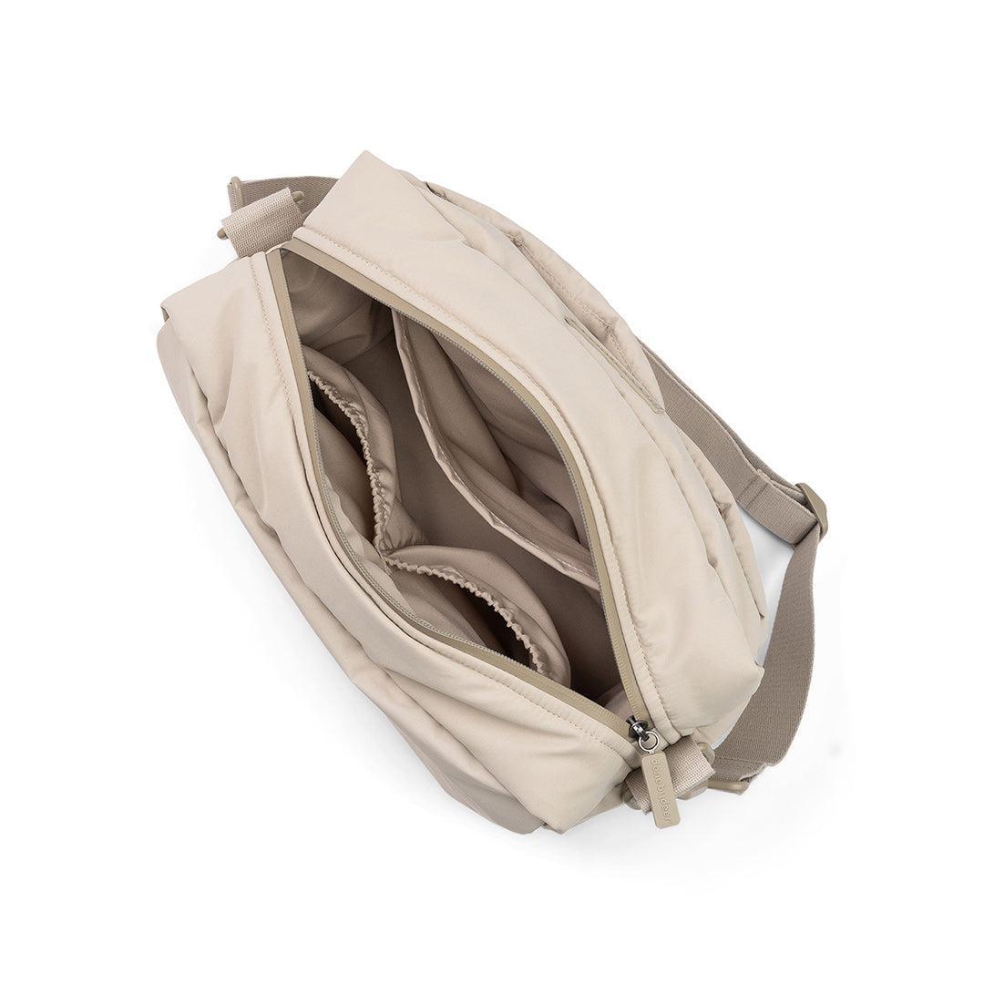 Done by Deer Quilted Stroller Bag - Beige-Changing Bags-Beige-One Size | Natural Baby Shower