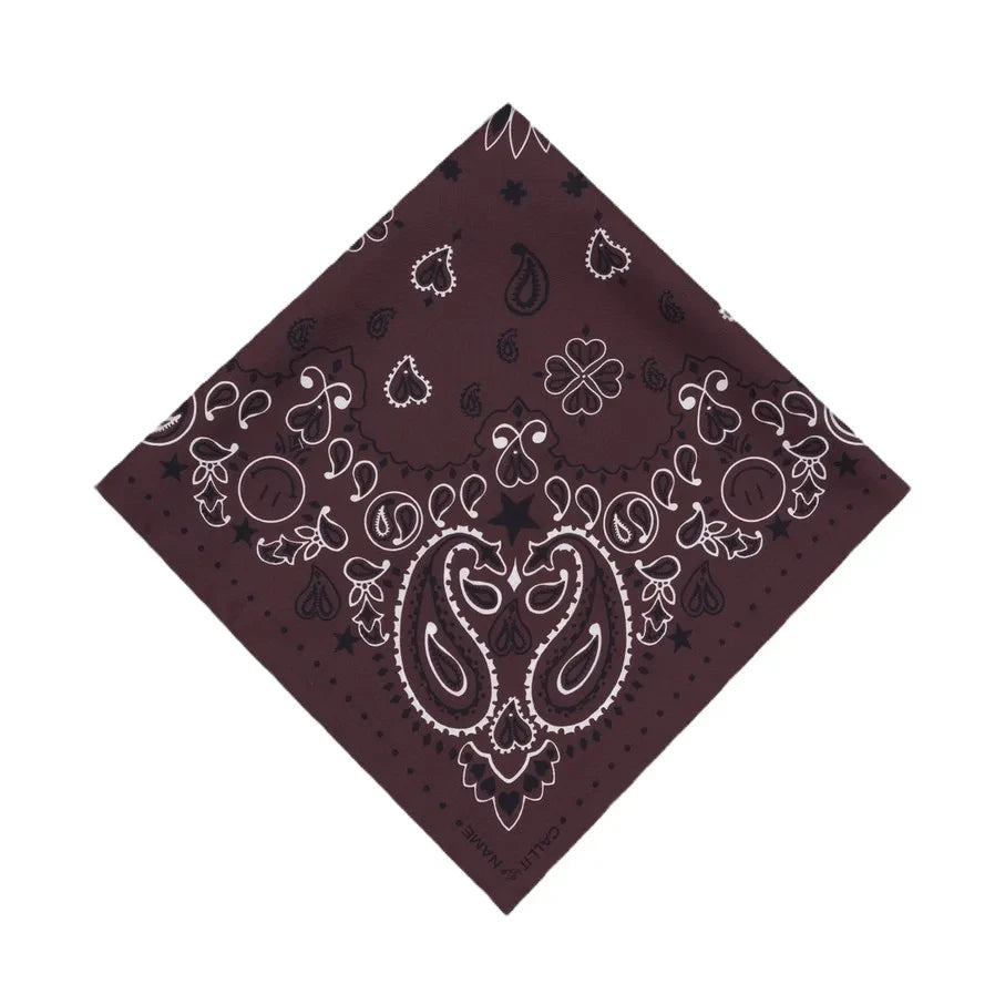 Call it by your name - Small Etoile Soie Bandana | Brown
