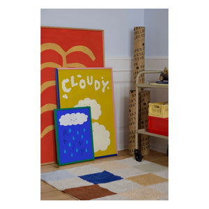 Mado - Rainy Poster | Blue