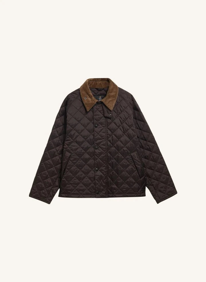 Barbour - Oversized Transport Jacket | Dark Brown