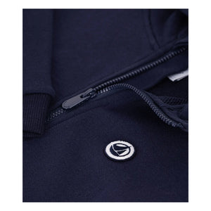 Petit Bateau - Zip sweatshirt | Navy