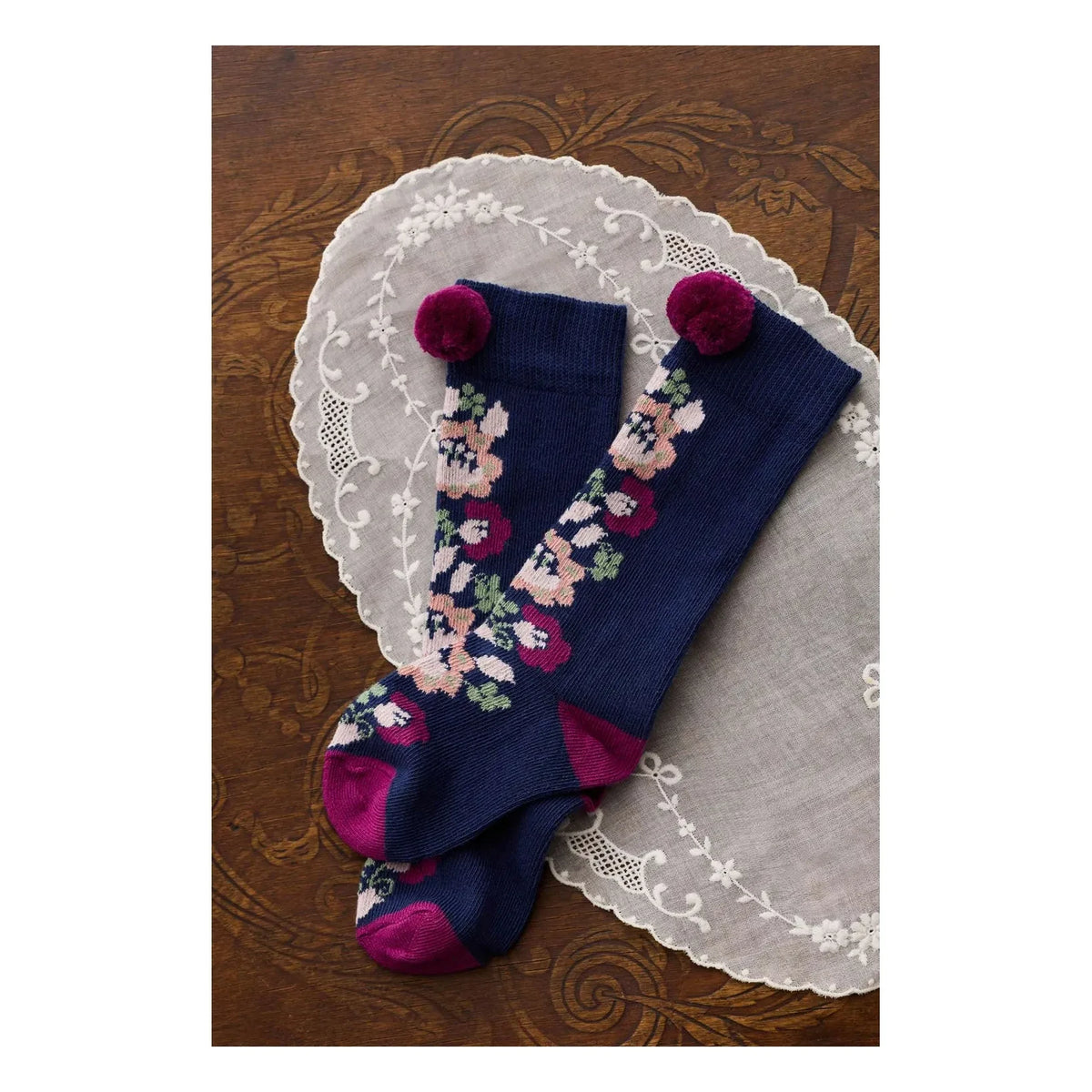 Louise Misha - Cheli Socks | Dark Blue