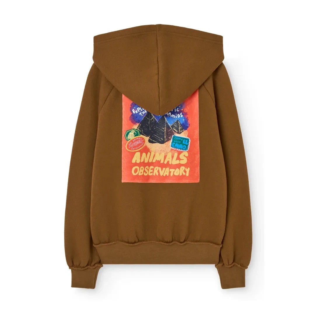 The Animals Observatory - Beaver sweatshirt | Brown