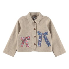 Molo - Harmoney Wool Knot Jacket | Beige