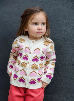Bonton - Maligne Baby Cardigan | Ecru