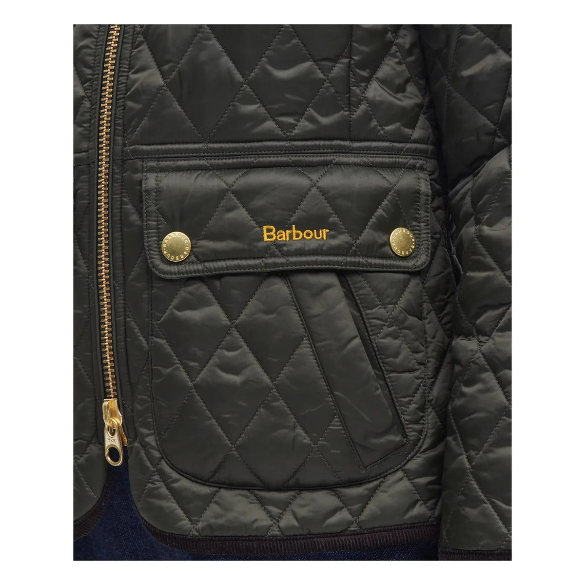 Barbour - Beadnell Tailored Quilted Jacket | Khaki