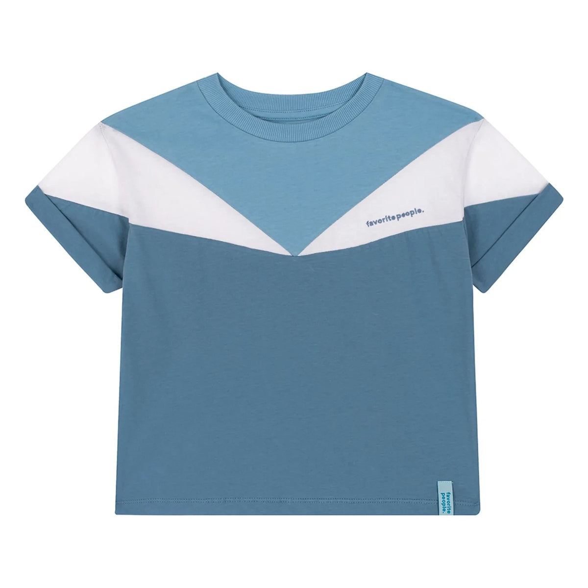 Favorite People - Classmate Organic Cotton T-Shirt | Blue