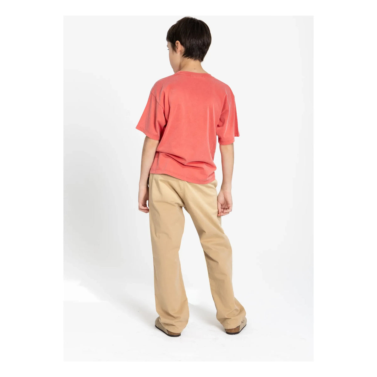Smallable Kid - Nils Organic Cotton T-Shirt | Dark Red