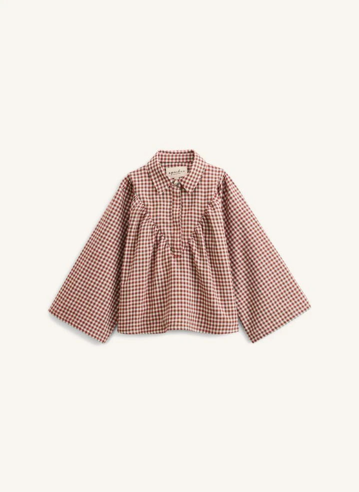 Apaches - Banya Checked Blouse | Green