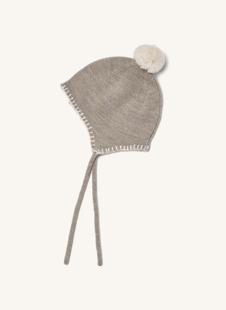 Wheat - Pomma Merino Wool Beanie | Beige