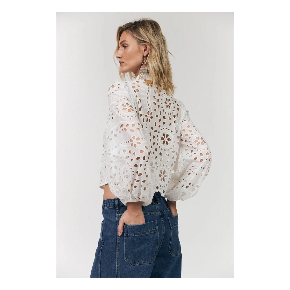 Lollys Laundry - Remy Cotton Shirt | White