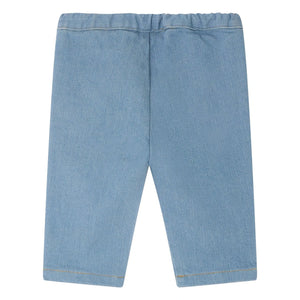 Bonpoint - Thursday Organic Cotton Jeans | Grey Blue